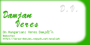 damjan veres business card